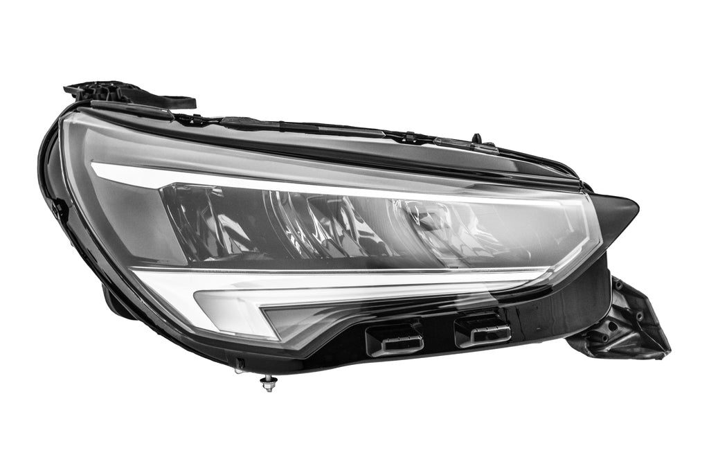 Proiettore Destro-Elettrico-Con Motore-Led-Versione Valeo Per Opel/vauxhall Corsa (f) (OP0384923)