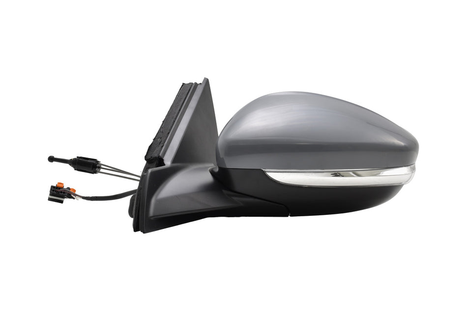 Retrovisore Sinistro-A Cavi-Con Primer-Con Fanale Lampadina 5w-Convesso-2 Pins Per Opel/vauxhall Corsa (f) (OP0387114)