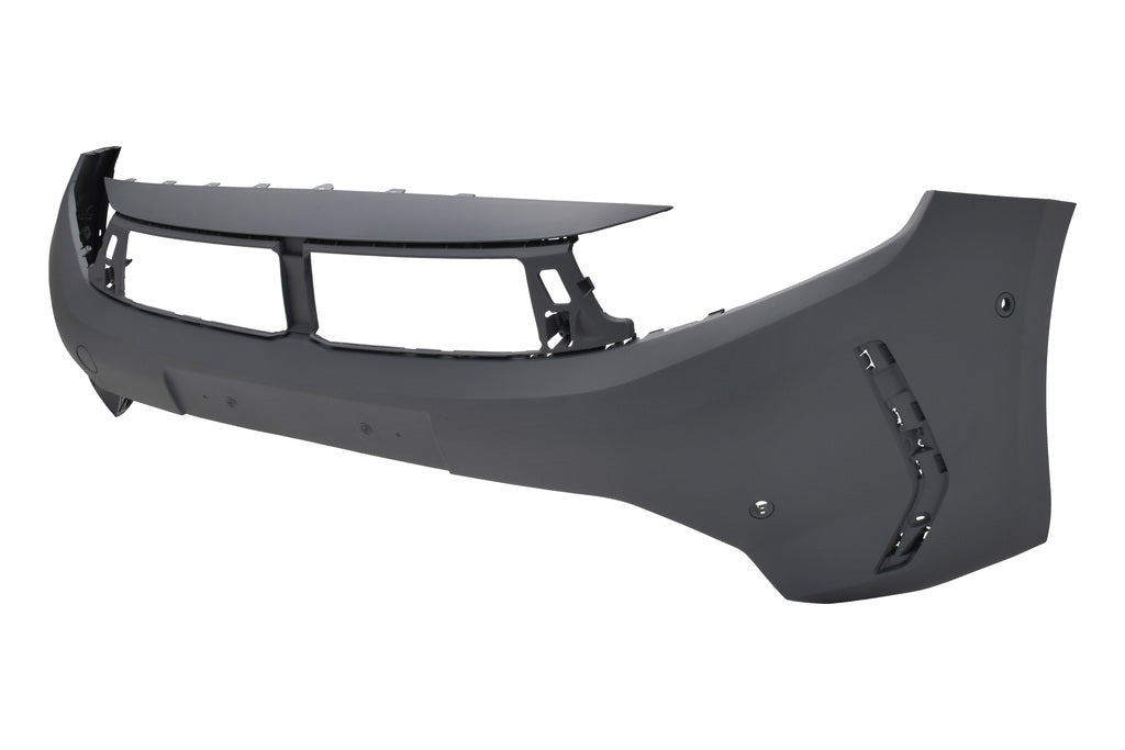 Paraurti Anteriore-Con Primer-Con Tappo Coprigancio-Con Fori Pdc+park Assist Per Opel/vauxhall Corsa (f) (OP0401001)