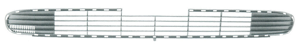 Griglia Paraurti Anteriore-Centrale-Nera Per Opel/vauxhall Vectra B (OP0522120)