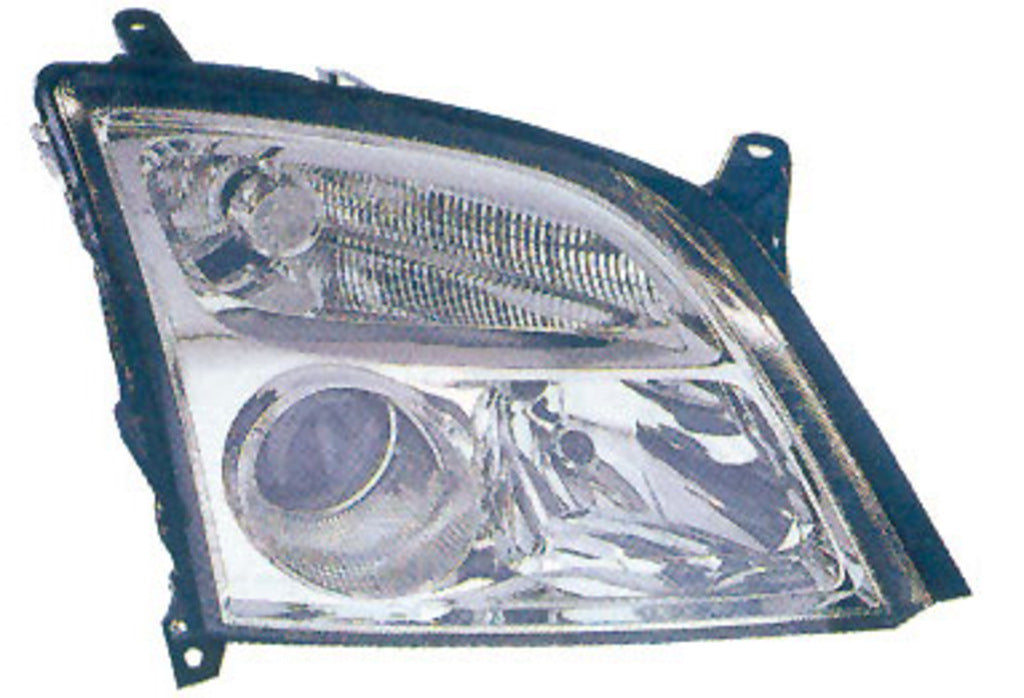 Proiettore Destro H7+h7-Elettrico-Parabola-Cromata Per Opel/vauxhall Vectra C (OP0564803)