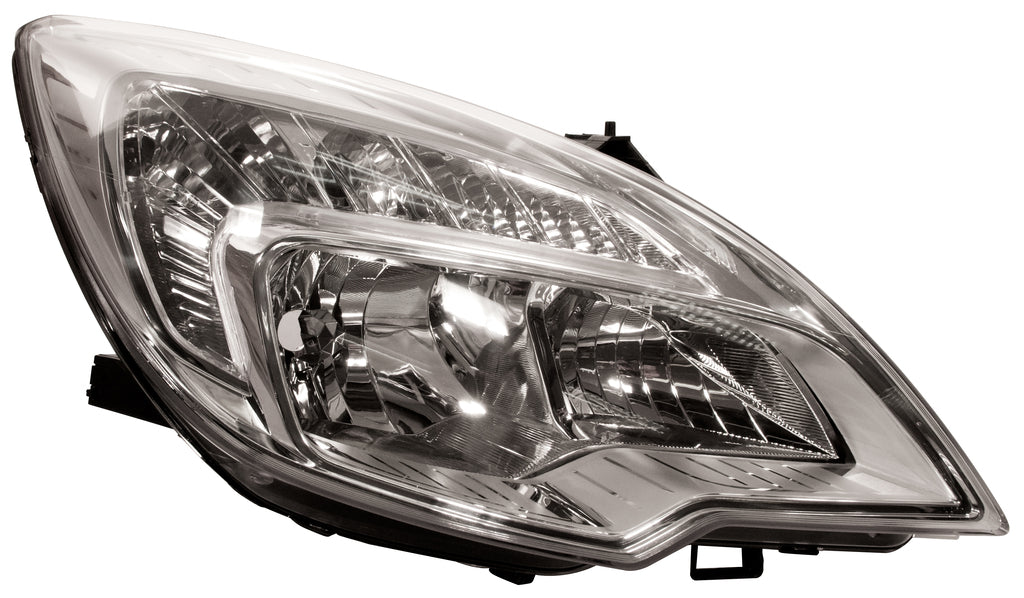 Proiettore Destro H1+h7-Elettrico-Con Motore Per Opel/vauxhall Meriva B (OP3544903)