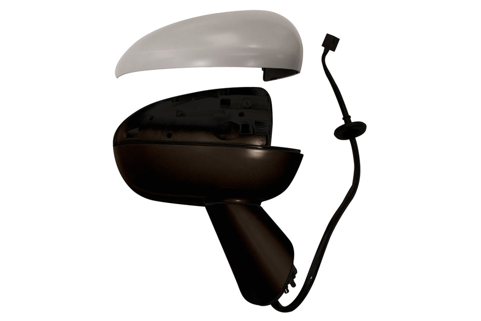 Retrovisore Destro-Elettrico-Termico-Calotta Con Primer-Braccio Nero-6h5p Per Opel/vauxhall Meriva B (OP3547313P)