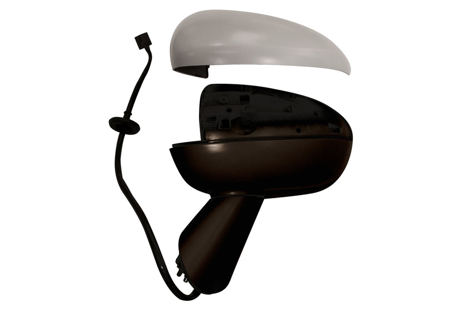 Retrovisore Sinistro-Elettrico-Termico-Calotta Con Primer-Braccio Nero-6h5p Per Opel/vauxhall Meriva B (OP3547314P)