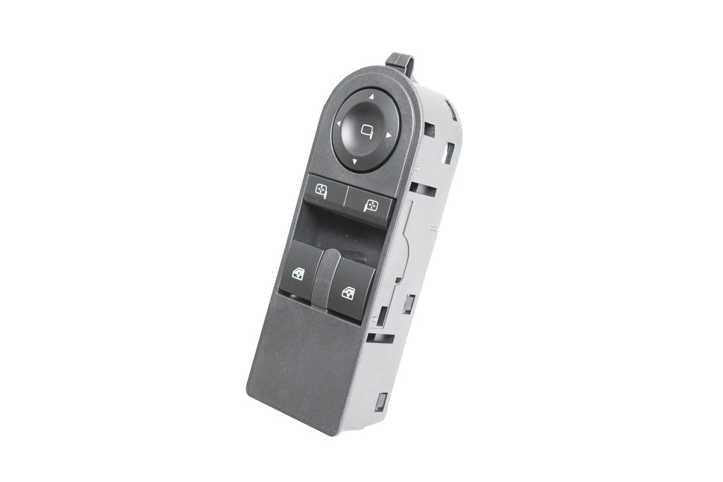 Pulsantiera Alzacristallo Porta Anteriore Sinistra-Nera-2 Interruttori-14 Pins Per Opel/vauxhall Astra H (a04) (OP410WS14)