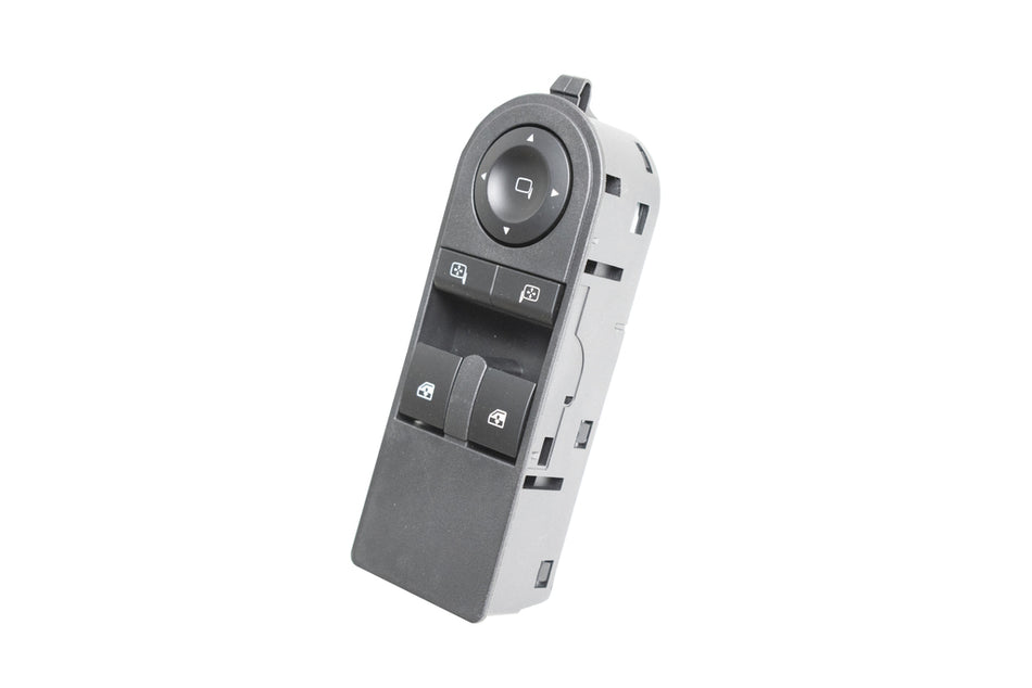 Pulsantiera Alzacristallo Porta Anteriore Sinistra-Nera-2 Interruttori-14 Pins Per Opel/vauxhall Astra H (a04) (OP410WS14)