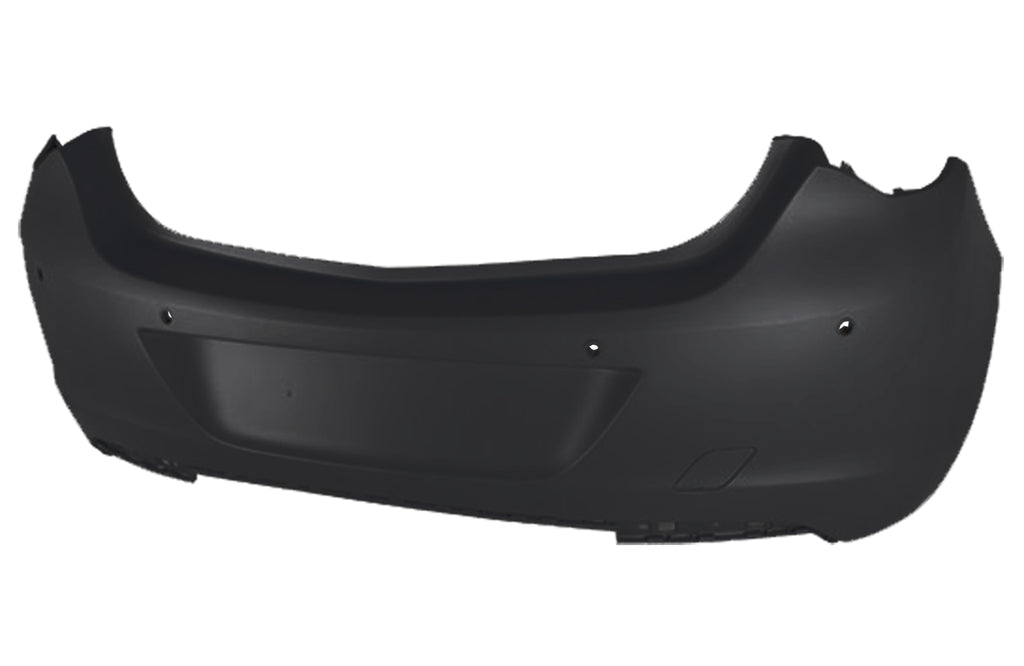 Paraurti Posteriore-Con Primer-Con Fori Pdc+supporti Per Opel/vauxhall Astra J (p10) (OP4161061)