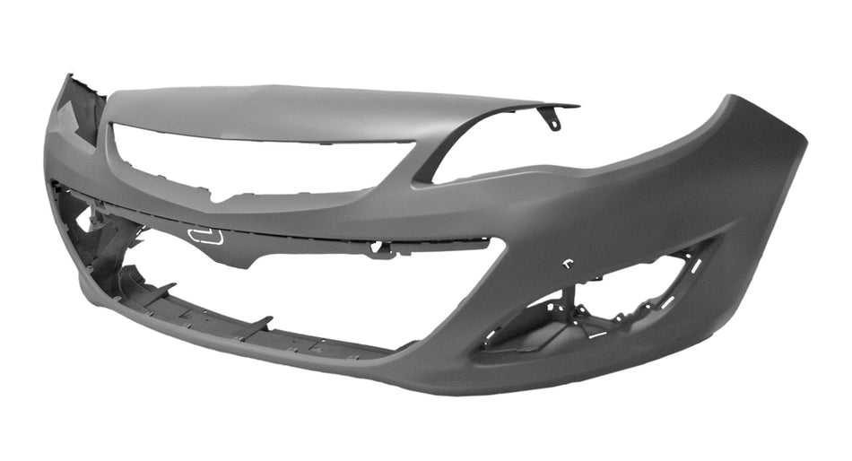 Paraurti Anteriore-Con Primer-Con Fori Pdc+supporti-Con Tracce Lavafari+park Assist Per Opel/vauxhall Astra J (p10) (OP4181011)