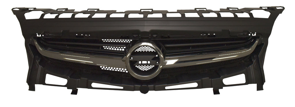 Griglia Radiatore-Centrale-Nera-Con Modanatura Per Opel/vauxhall Astra J (p10) (OP4182010)