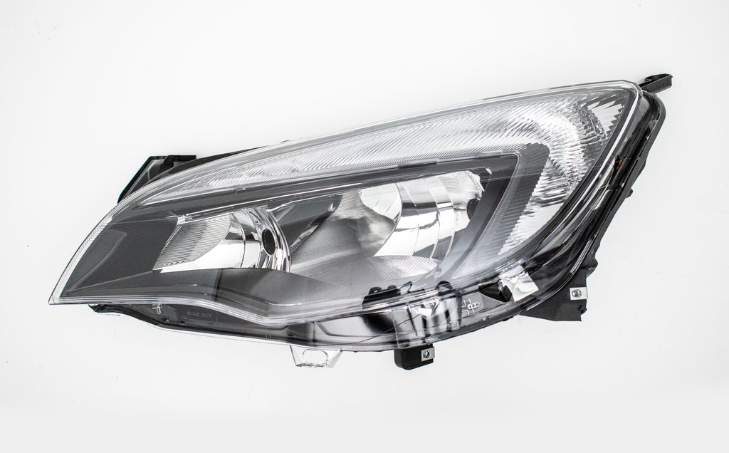 Proiettore Sinistro H7+h7-Elettrico-Con Motore-Nero Per Opel/vauxhall Astra J (p10) (OP4184924)