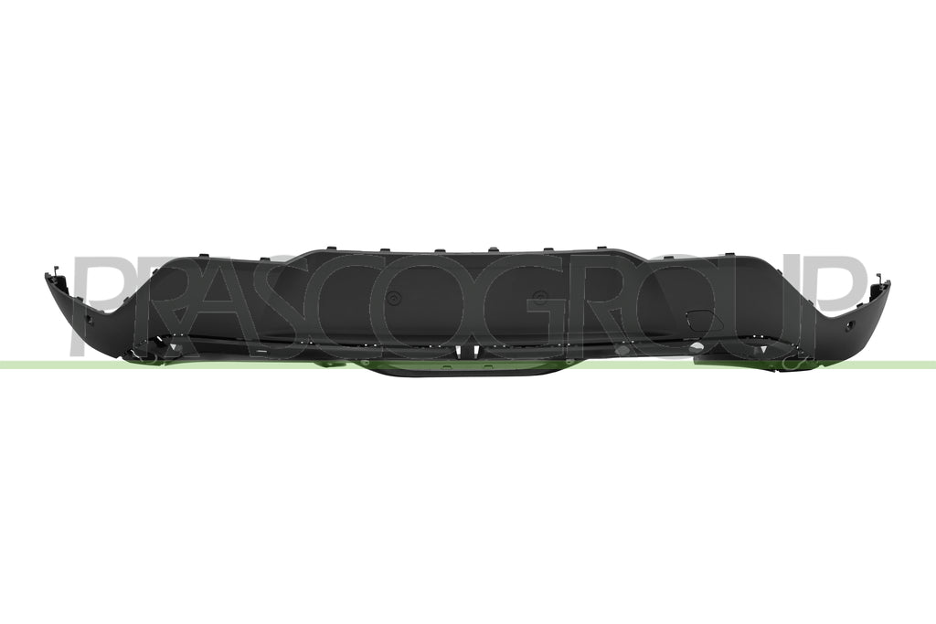 Spoiler Paraurti Posteriore Nero Goffrato con Fori PDC+Supporti Per Opel/vauxhall Mokka dal 2020 al 2024 (OP7031861)