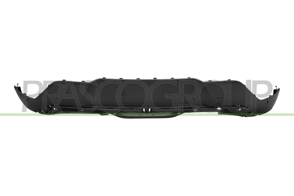 Spoiler Paraurti Posteriore Nero Goffrato con Fori PDC+Supporti Per Opel/vauxhall Mokka dal 2020 al 2024 (OP7031861)