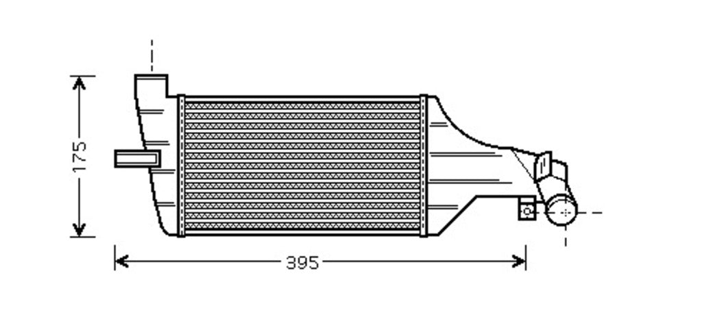 Intercooler Per Opel/vauxhall Zafira A (OP715N001)