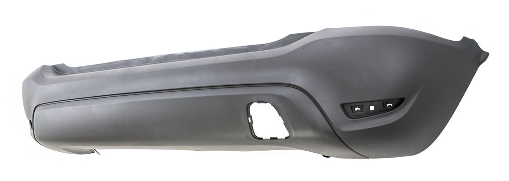 Paraurti Posteriore-Nero-Liscio Da Primerizzare-Con Tracce Pdc E Park Assist Per Opel/vauxhall Crossland X (OP7501051)
