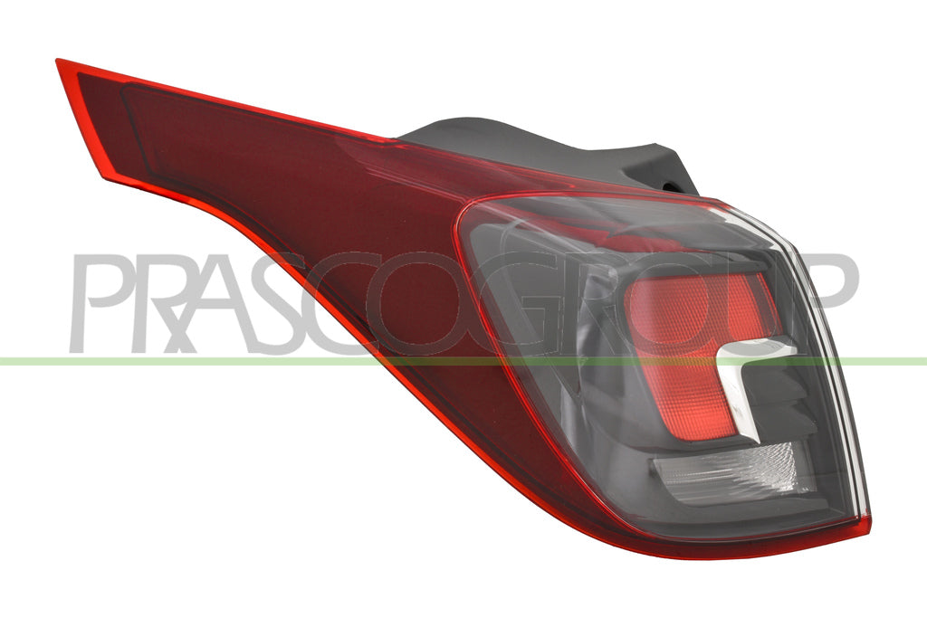 Fanale Posteriore Sinistro Esterno senza Porta Lampada Per Opel/vauxhall Crossland X dal 2017 al 2020 (OP7504064)