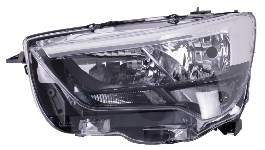 Proiettore Sinistro H7+h1-Elettrico-Con Motore-Con Luce Diurna-Led Per Opel/vauxhall Combo (e) Van (OP9124904)