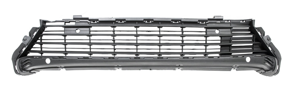 Griglia Paraurti Anteriore-Centrale-Nera-Con Fori Pdc+supporti Per Opel/vauxhall Combo (e) Multispace/life (OP9132130)