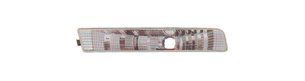 Fanale Anteriore Sinistro-Bianco-Senza Portalampada Per Opel/vauxhall Vivaro (OP9324114)