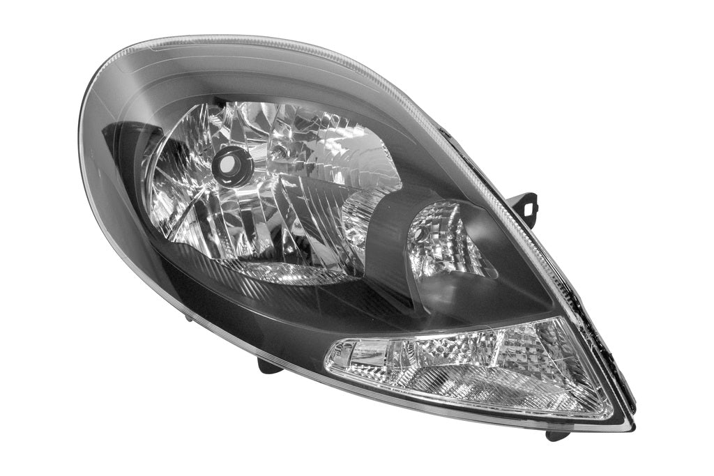 Proiettore Destro H4-Elettrico-Con Motore-Nero Per Opel/vauxhall Vivaro (OP9344823)