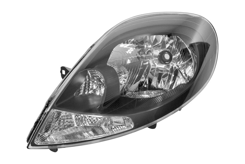 Proiettore Sinistro H4-Elettrico-Con Motore-Nero Per Opel/vauxhall Vivaro (OP9344824)