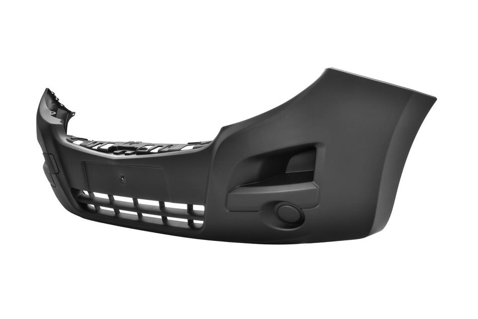 Paraurti Anteriore-Nero-Goffrato-Con Tappo Coprigancio-Con Tracce Fendi Per Opel/vauxhall Movano (OP9541001)