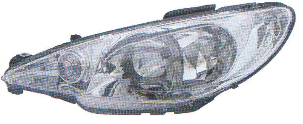 Proiettore Sinistro H7+h7+h7-Elettrico-Senza Motore Per Peugeot 206 (PG0094904)