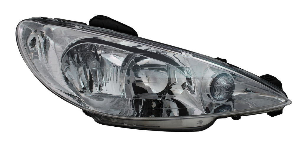 Proiettore Destro H1+h7-Elettrico-Senza Motore Mod. Cc 06-08-Versione Valeo Per Peugeot 206 (PG0094913)