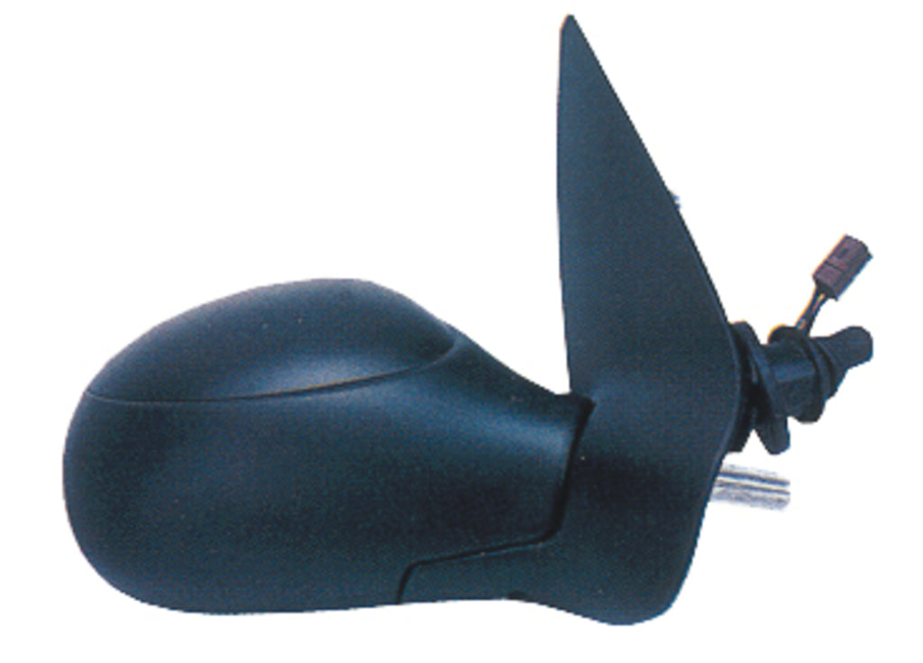 Retrovisore Destro-A Cavi-Nero-Convesso Per Peugeot 206 (PG0097113)