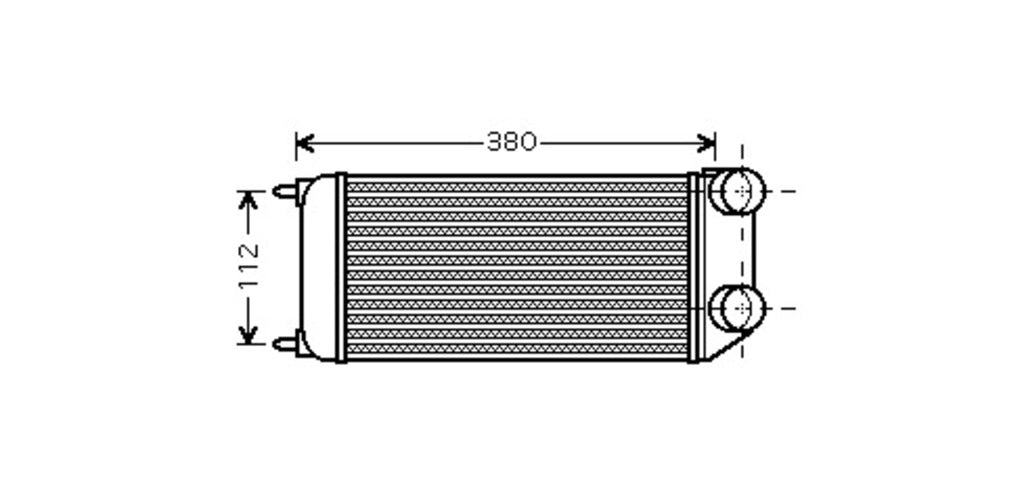 Intercooler Per Peugeot 206 (PG009N001)