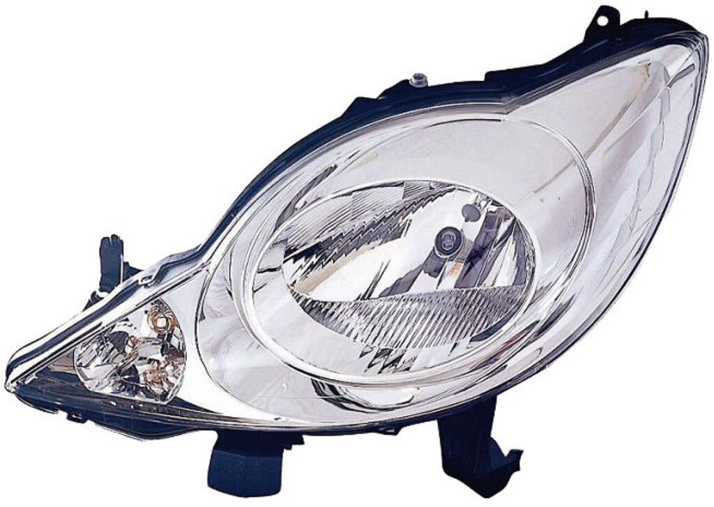 Proiettore Sinistro H4-Elettrico-Senza Motore Per Peugeot 107 (PG2014904)