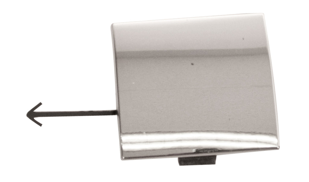 Tappo Copri Gancio Traino Paraurti Anteriore-Cromato Per Peugeot 107 (PG2021236)