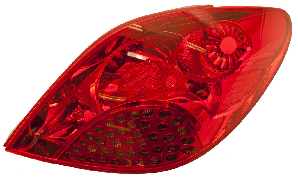 Fanale Posteriore Destro-Senza Portalampada-Rosso Per Peugeot 207 (PG3204153)