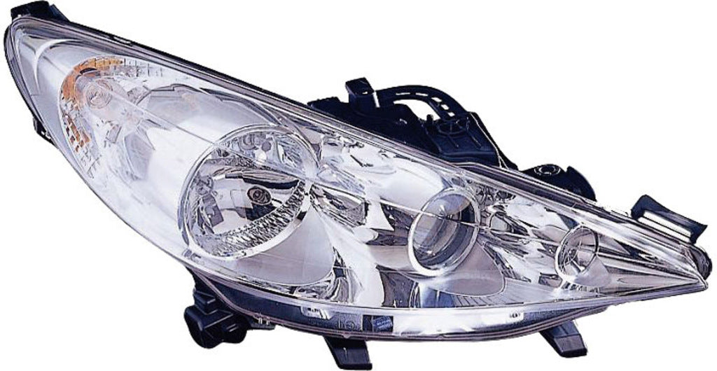 Proiettore Destro H7+h7+h1-Elettrico-Con Motore Per Peugeot 207 (PG3204913)