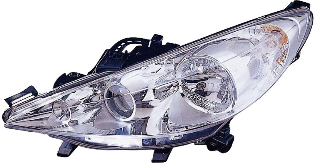 Proiettore Sinistro H7+h7+h1-Elettrico-Con Motore Per Peugeot 207 (PG3204914)