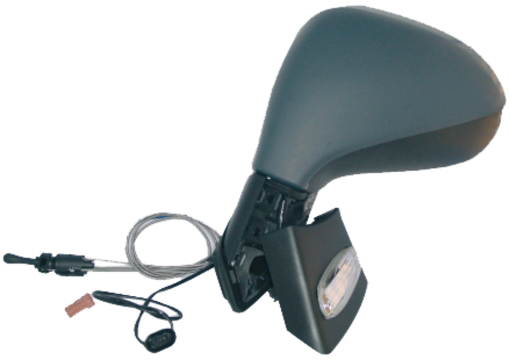 Retrovisore Sinistro-A Cavi-Con Primer-Con Fanale Per Peugeot 207 (PG3207124)