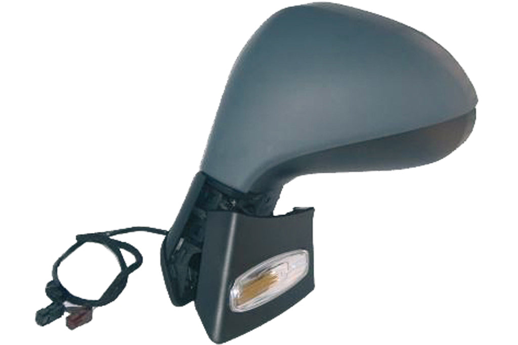 Retrovisore Sinistro-Elettrico-Termico-Con Primer-Con Fanale-Chiudibile-6h5p+6h4p Per Peugeot 207 (PG3207334P)