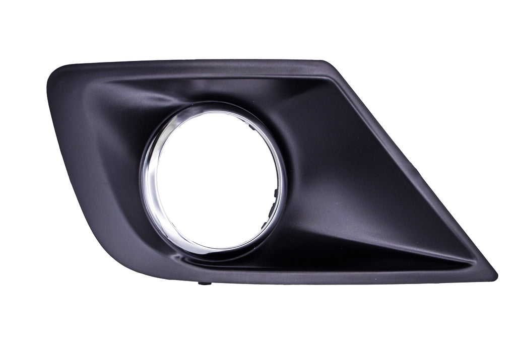 Griglia Destra Paraurti Anteriore-Nera-Con Cornice Cromata Per Peugeot 207 (PG3242133)