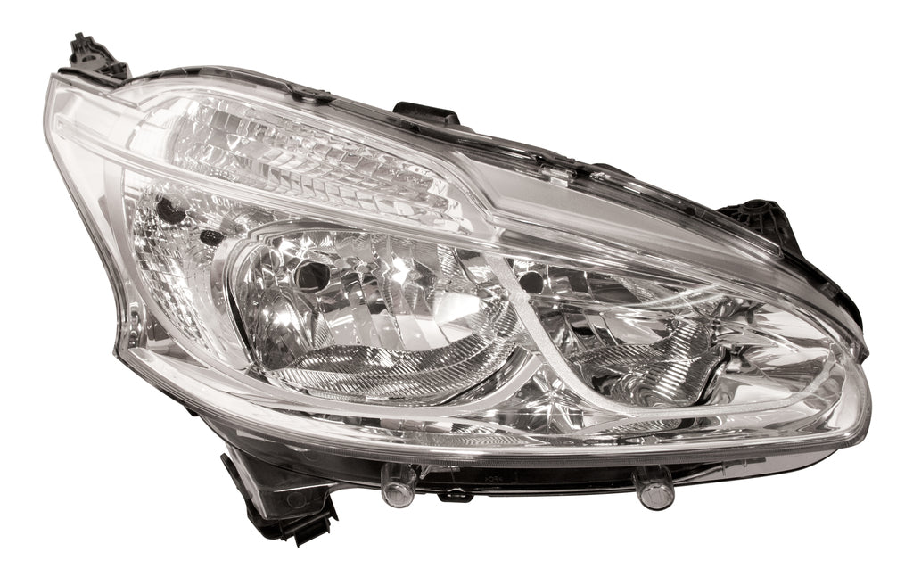 Proiettore Destro H7+h7-Elettrico-Con Motore Per Peugeot 208 (PG3264913)