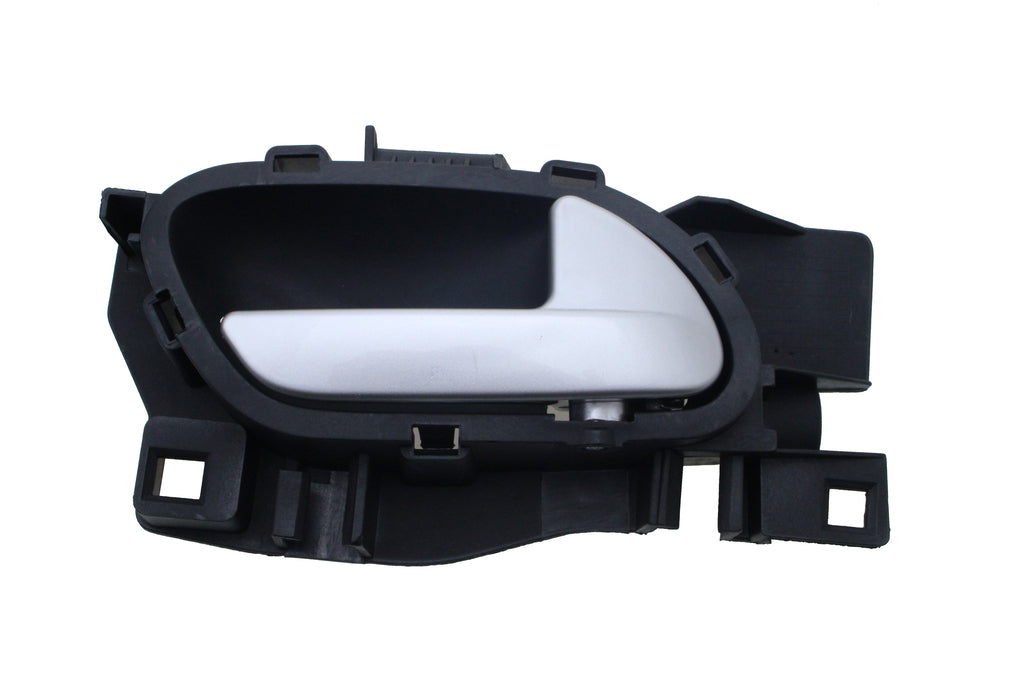 Maniglia Anteriore/posteriore Destra-Interna-Con Leva Argento-Con Mostrina Nera Per Peugeot 208 (PG3268601)