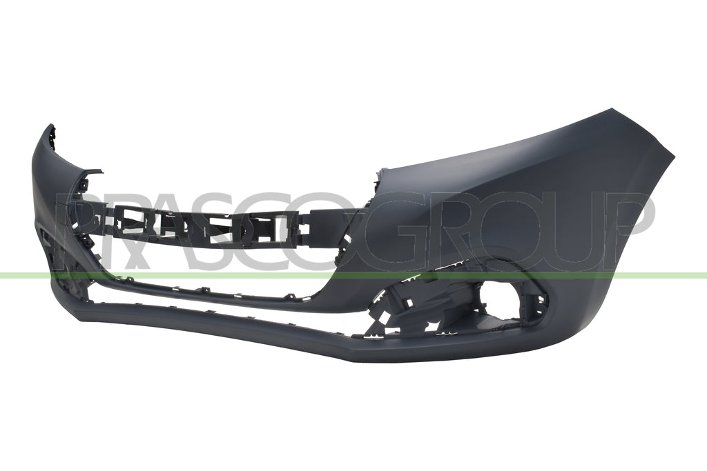 Paraurti Anteriore con Primer con Tappo Coprigancio Per Peugeot 208 dal 2015 al 2019 (PG3281001AQ)