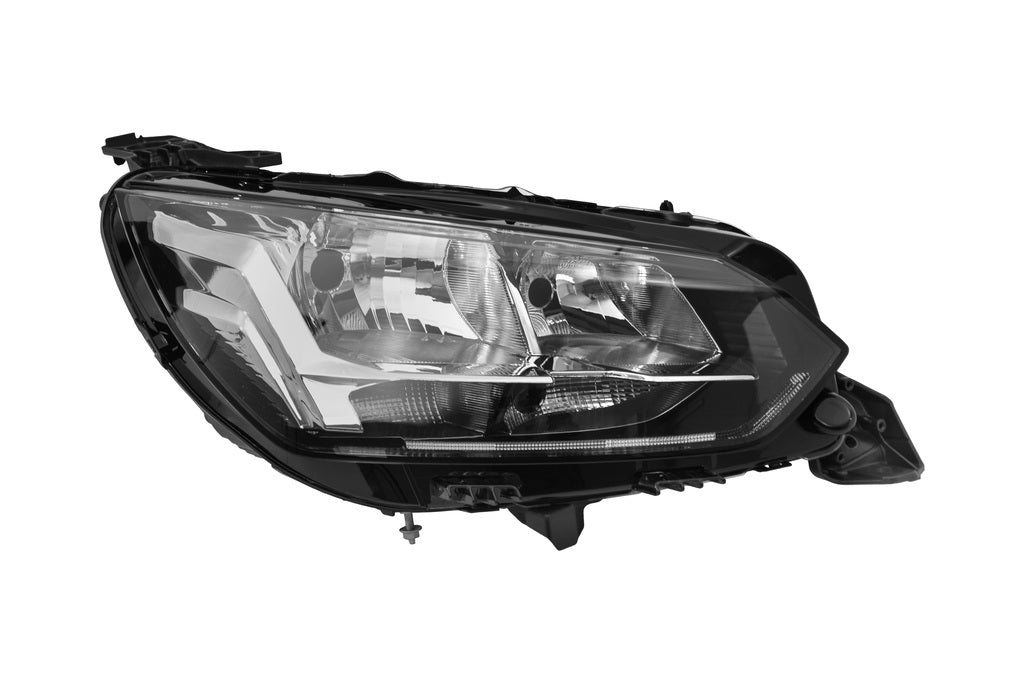 Proiettore Destro H9+h18-Elettrico-Con Motore-Con Luce Diurna-Versione Valeo Per Peugeot 208 (PG3304913)
