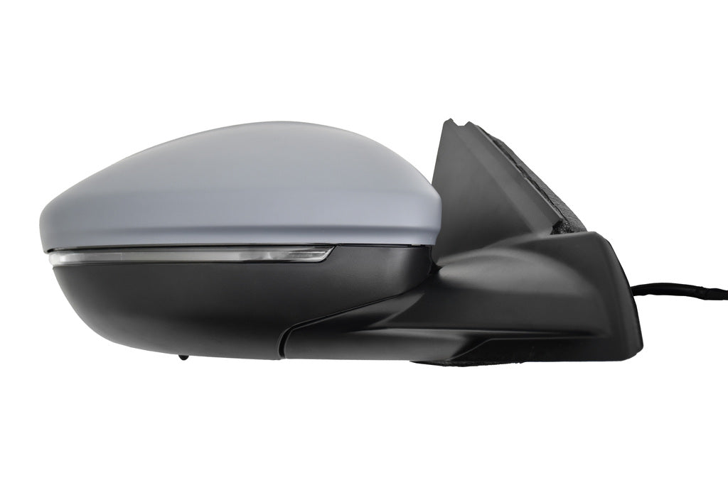 Retrovisore Destro-Elettrico-Con Primer-Termico-Chiudibile-Con Fanale-Con Sonda-Convesso-10 Pins Per Peugeot 208 (PG3307333)