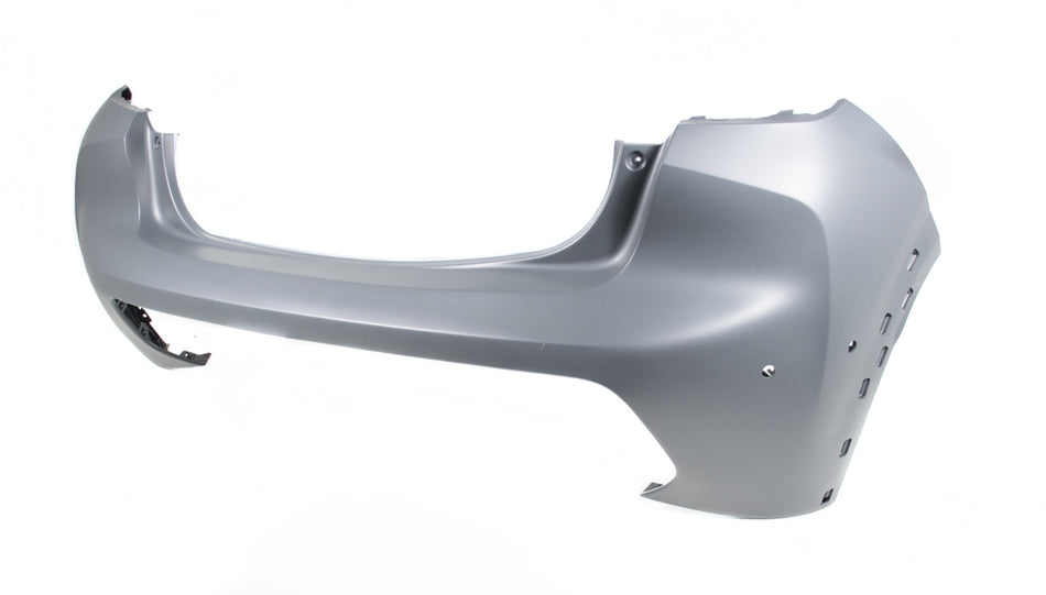 Paraurti Posteriore-Con Primer-Con Fori Pdc E Park Assist+supporti-Con Foro Telecamera-Con Fori Parafanghini Per Peugeot 208 Gt Line (PG3311081)