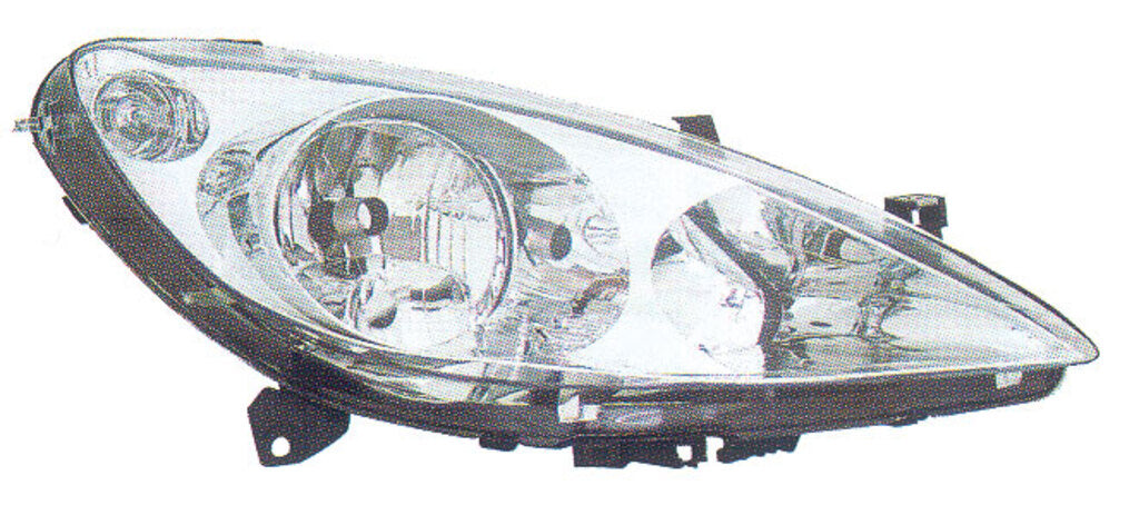 Proiettore Sinistro H7+h1-Elettrico-Senza Motore Per Peugeot 307 (PG4204904)