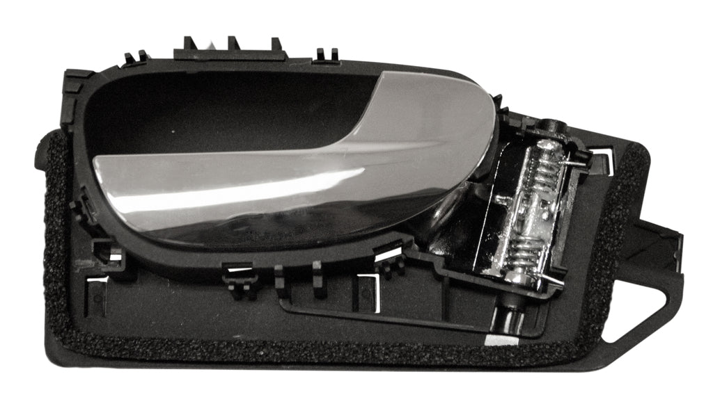 Maniglia Posteriore Destra-Interna-Con Leva Cromata-Con Mostrina Nera Per Peugeot 307 (PG4208501)