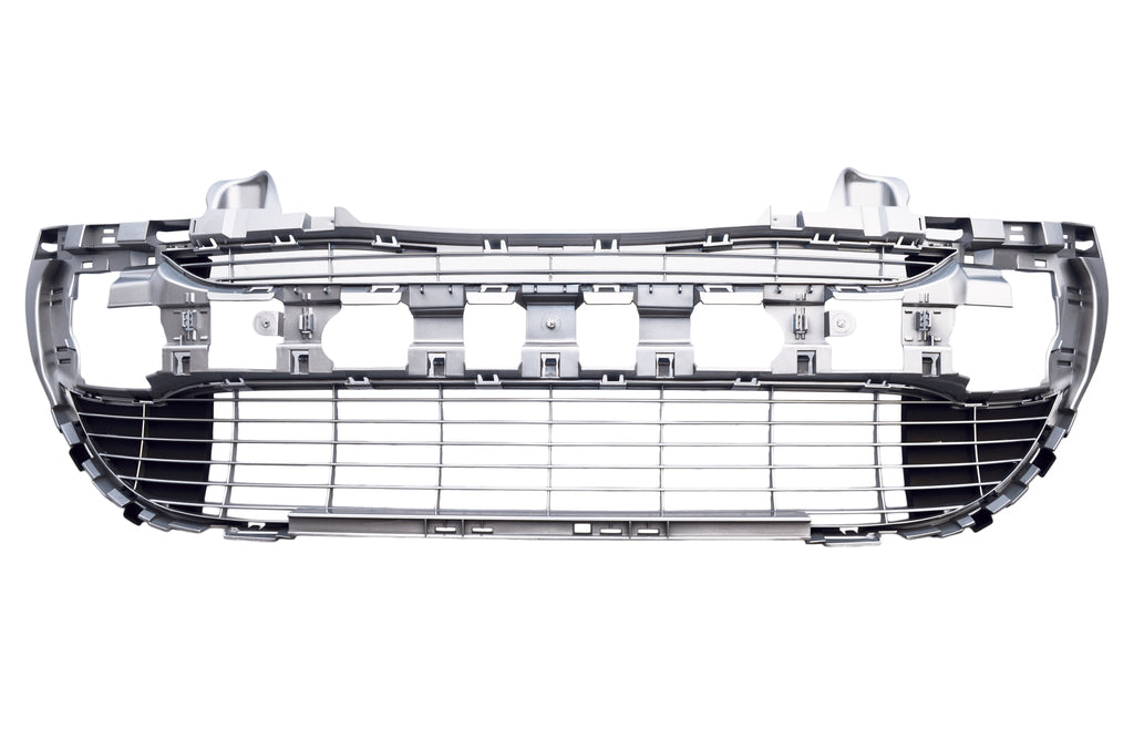 Griglia Centrale Paraurti Anteriore-Argento Per Peugeot 308 (t7) (PG4242120)