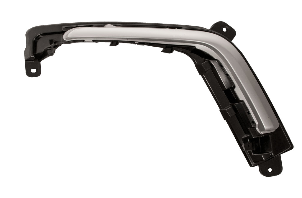 Cornice Griglia Destra Paraurti Anteriore-Con Modanatura-Grigia Per Peugeot 308 (t7) (PG4261233)