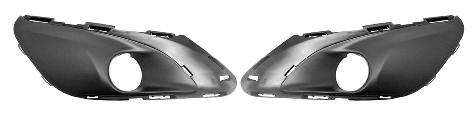 Kit Griglie Paraurti Anteriore-Con Sede Fendi-(destra+sinistra)-Con Fori Modanatura Mod. Allure Per Peugeot 308 (t9) (PG4282133)