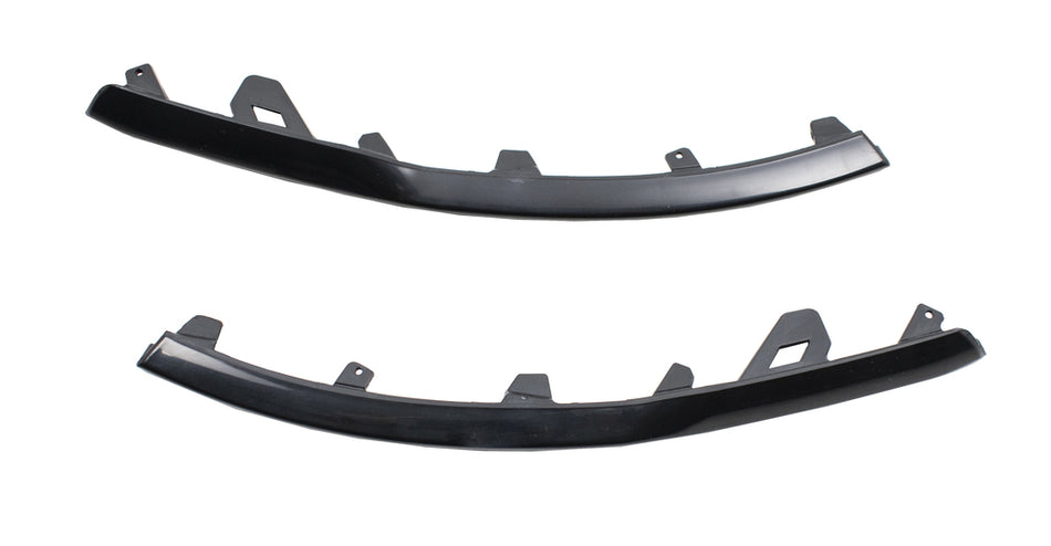 Kit Modanature Griglie Paraurti Anteriore-Nere Lisce Da Primerizzare-(destra+sinistra) Per Peugeot 308 (t9) (PG4301215)