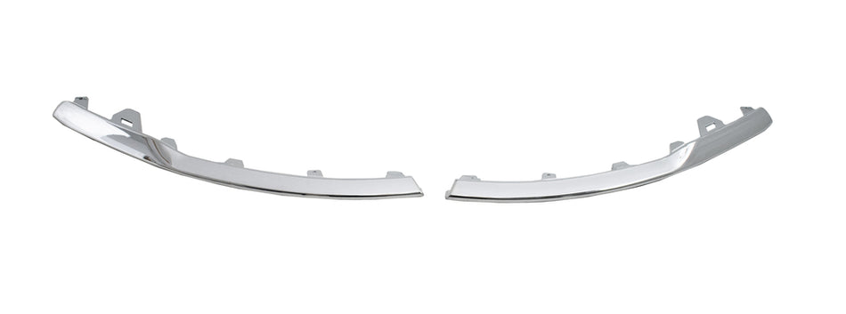 Kit Modanature Griglie Paraurti Anteriore-Cromate-(destra+sinistra) Per Peugeot 308 (t9) (PG4301225)